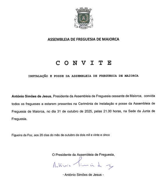 Notícia 2025_Convite Instalação Assembleia